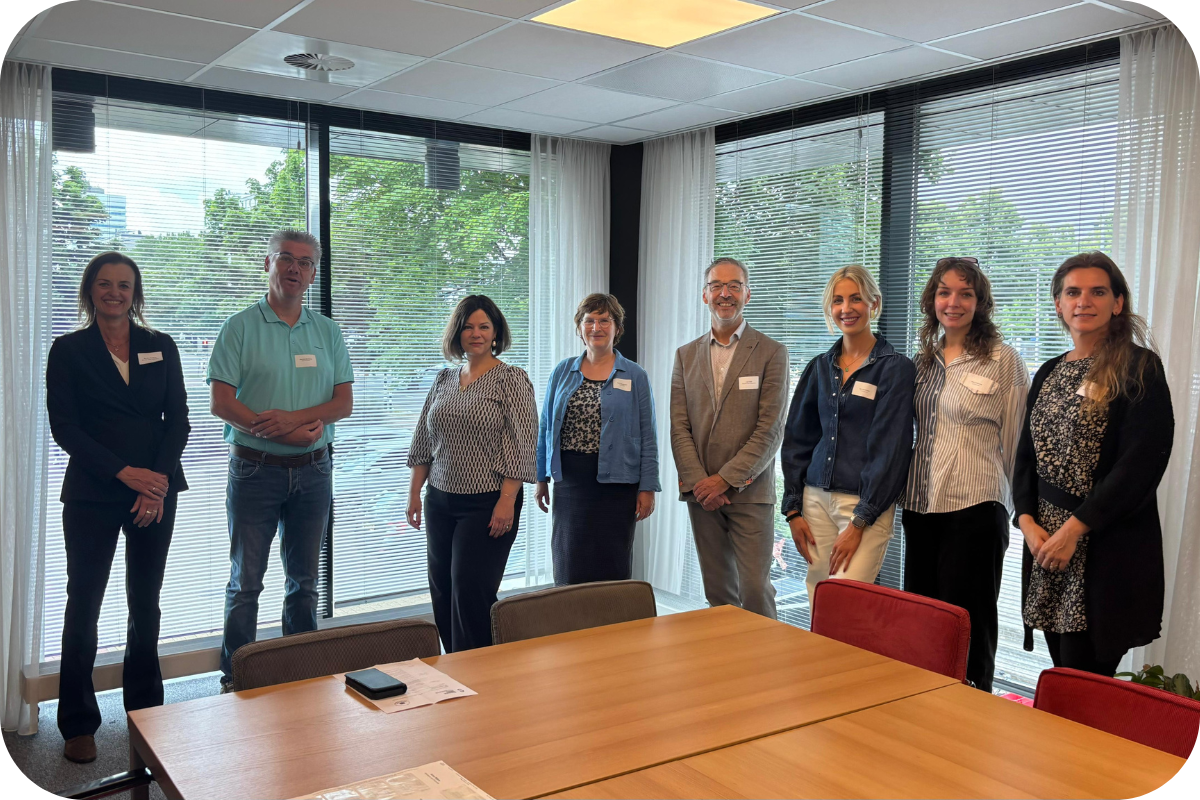 Werkbezoek Palmen Groepsfoto